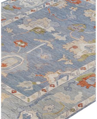 Bloomingdale's Colorful Oushak M1945 Area Rug, 9' x 11'9"
