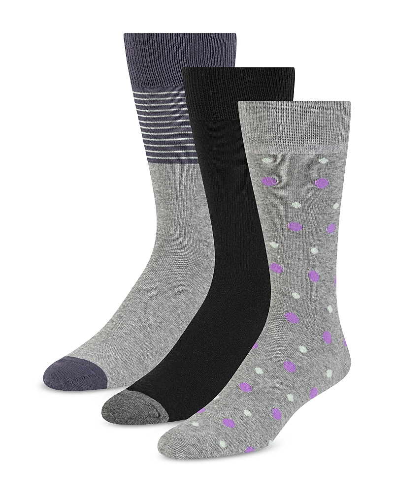 Ted Baker 3pk Dress Socks In Black