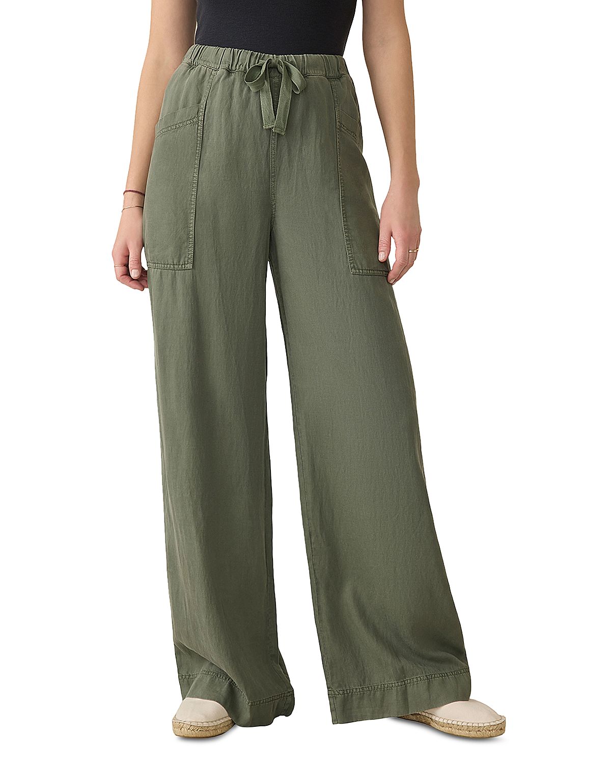 Faherty Drift Wide Leg Pants