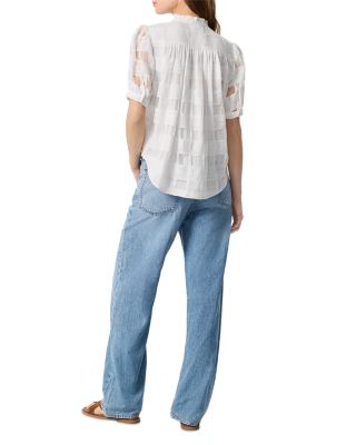 Jordan Short Sleeve Plaid Top