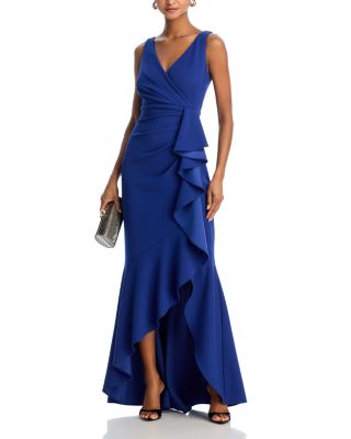 Cascade Ruffle Gown - Exclusive