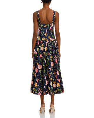 Santiago Floral Midi Dress