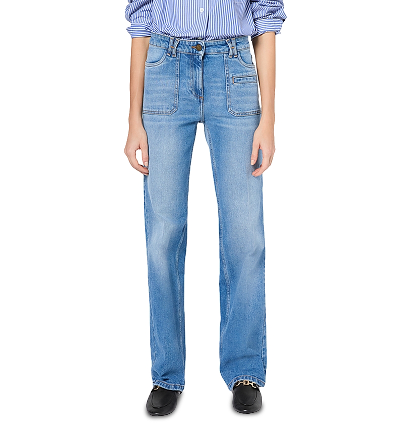 GERARD DAREL AVA STRAIGHT JEANS IN BLUE