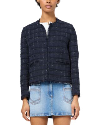 Gerard Darel - Rolande Frayed Edge Jacket