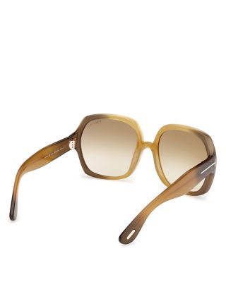 Saffron Square Sunglasses, 60mm