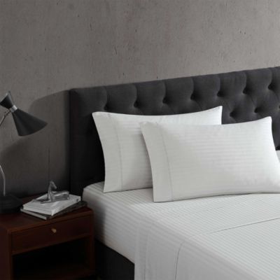 Dobby Stripe 4 Piece Sheet Set, Queen