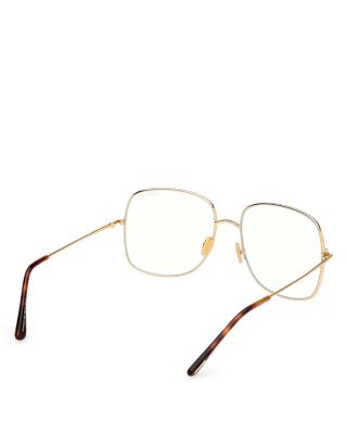 Square Optical Glasses, 59mm