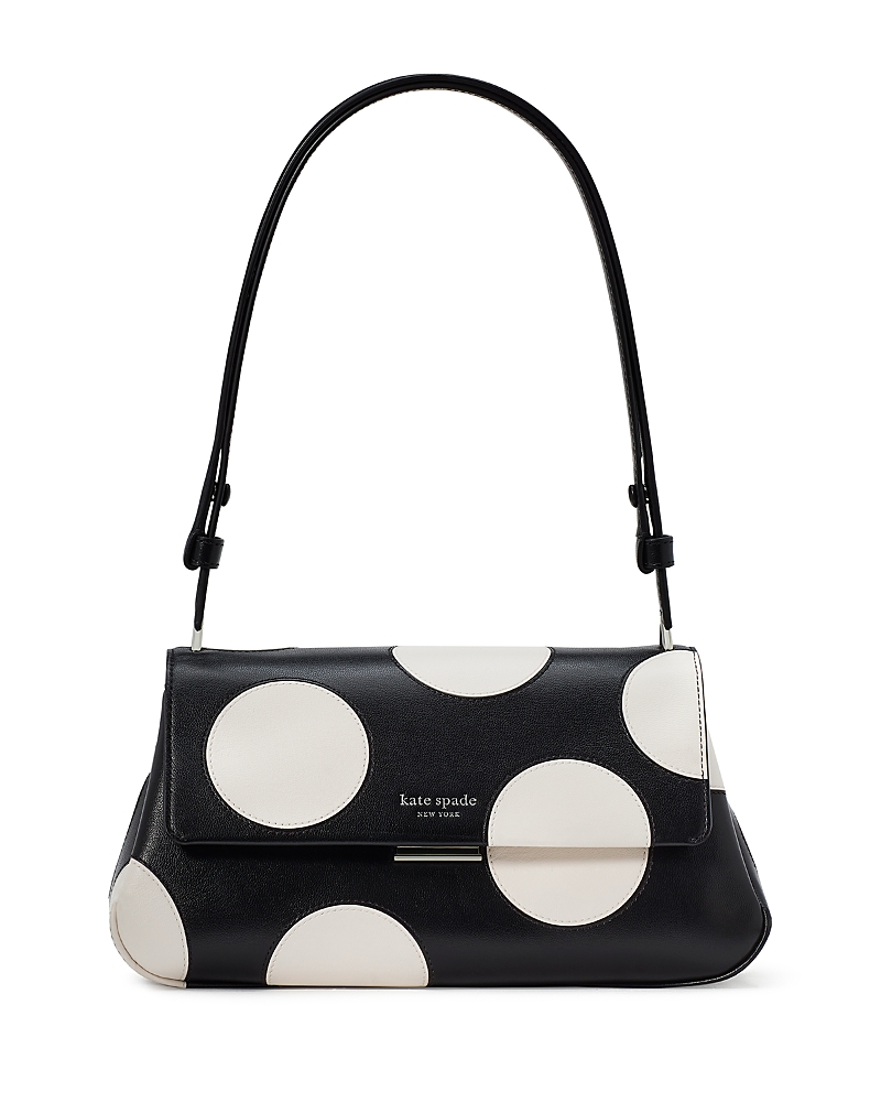 Kate Spade New York Grace Smooth Leather Convertible Shoulder Bag In Black Multi