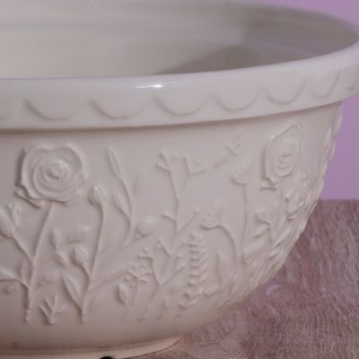 Cream 4.25 Quart Mixing Bowl