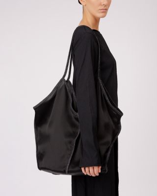 x Ruohan Large Flowy Silk Tote
