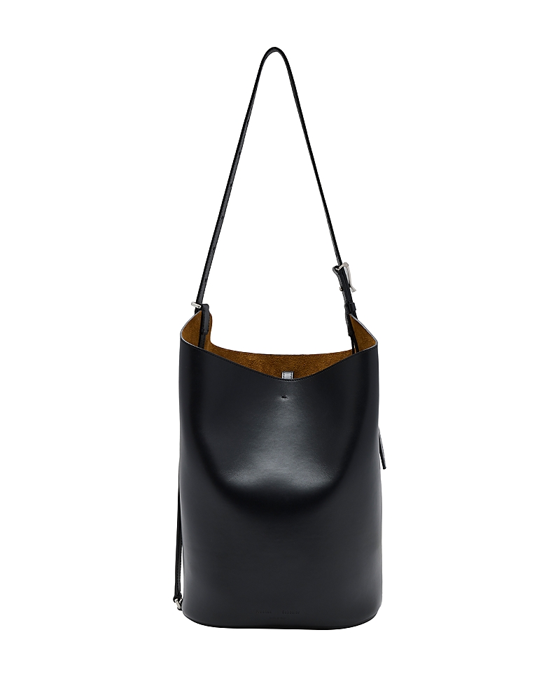 Proenza Schouler Brant Bucket Bag In Smooth Leather In Black