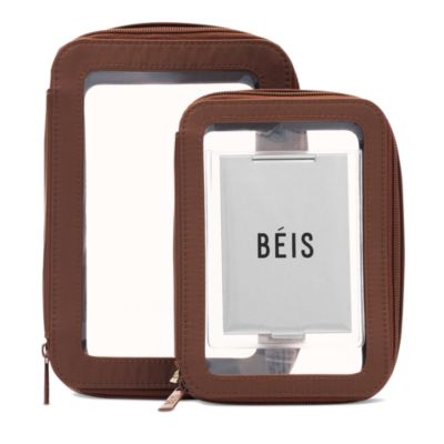 The in Flight Cosmetic Case in Maple