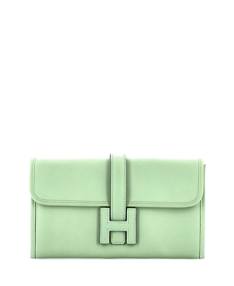 PRE-OWNED HERMES PRE-OWNED HERMES JIGE DUO CLUTCH SWIFT