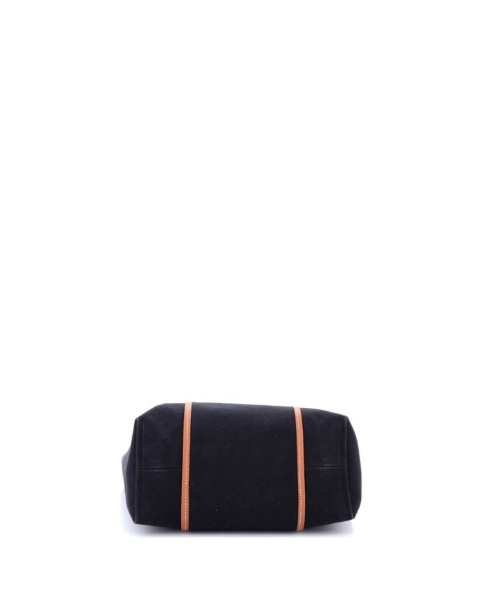 27 Etriviere Pocket Tote Toile and Leather