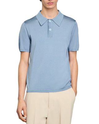 Sandro - Pablo Slim Fit Knit Polo Shirt
