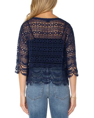 Scalloped Crochet Bolero