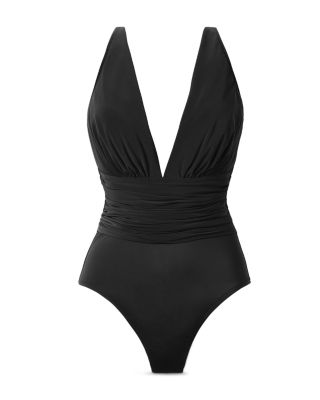 Solid Celine Convertible One Piece Swimsuit