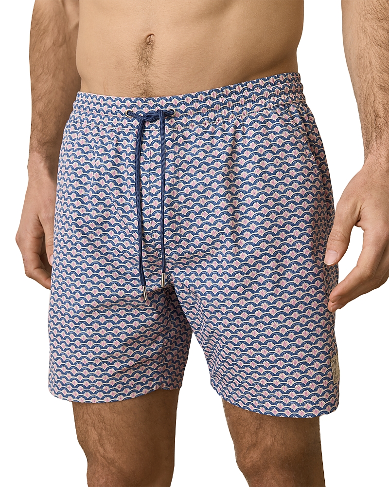 MARINE LAYER 6 LINED SPORT & SWIM SHORTS