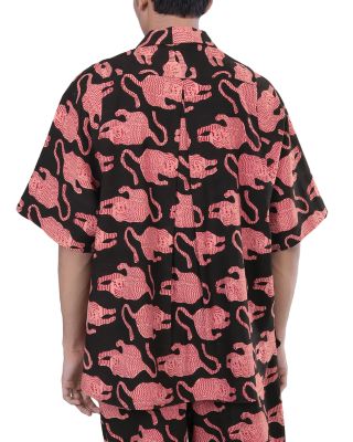 Yusuke Half Sleeve Button Front Camp Shirt