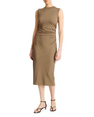Ruched Side Sheath Dress
