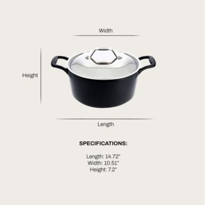 Enameled Cast Iron 6-Qt. Dutch Oven with Lid
