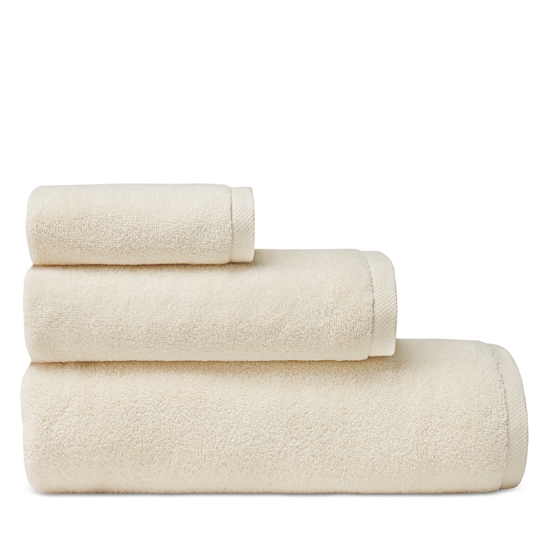 Sferra Cielo Cotton Wash Cloth In Ivory