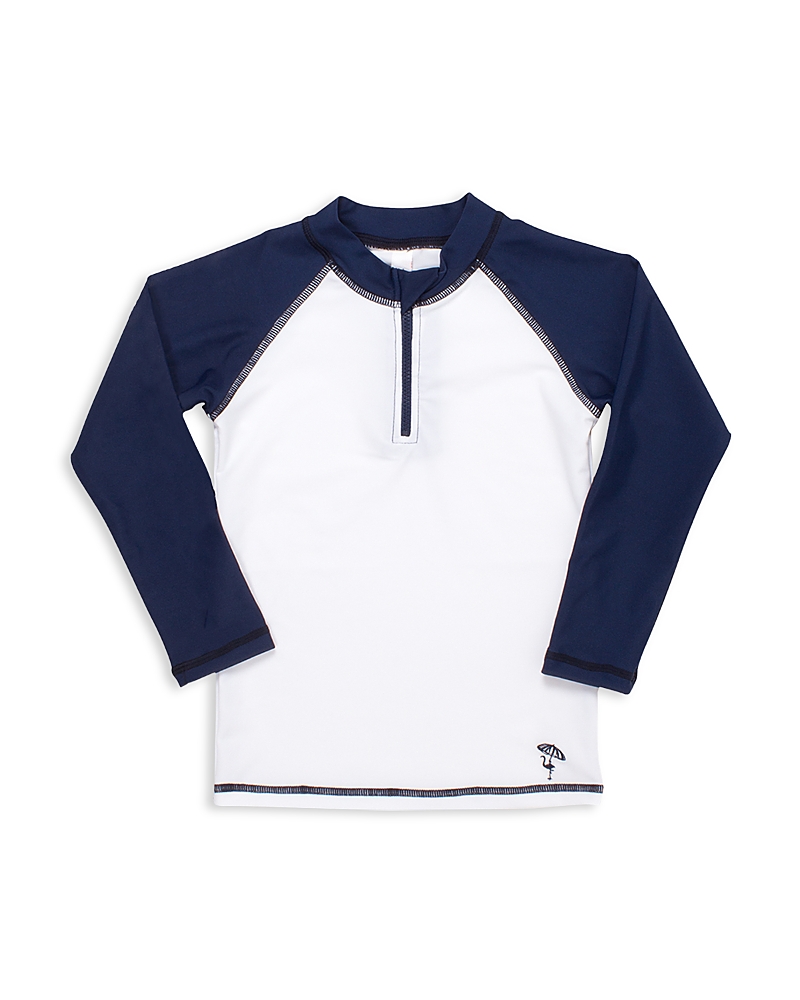 Shade Critters Boys' H2o Rash Guard - Little Kid In White