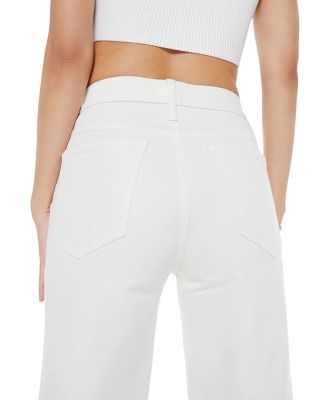 The Rambler Zip Ankle Jeans in Cream Puff