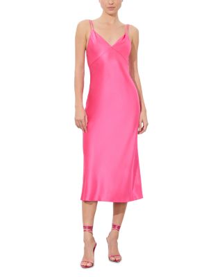 Alice and Olivia - Kiro V Neck Slip Dress