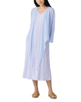 Crushed Silk Midi Dress