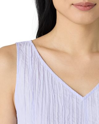 Crushed Silk Midi Dress