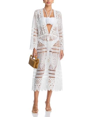Tiered Lace Cover-Up