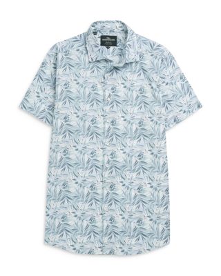 Gale Street Palm Print Button Shirt
