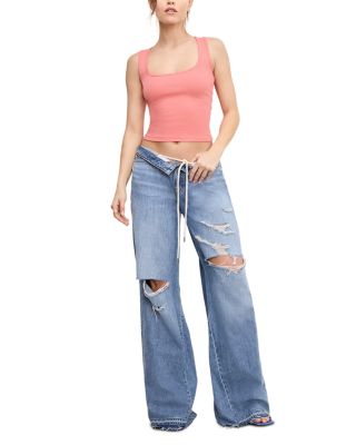 Good Standard Ease High Rise Jeans in Indigo876