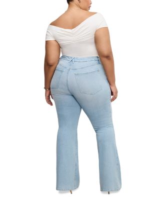 Soft Tech Good Legs Flare Jeans in Indigo841