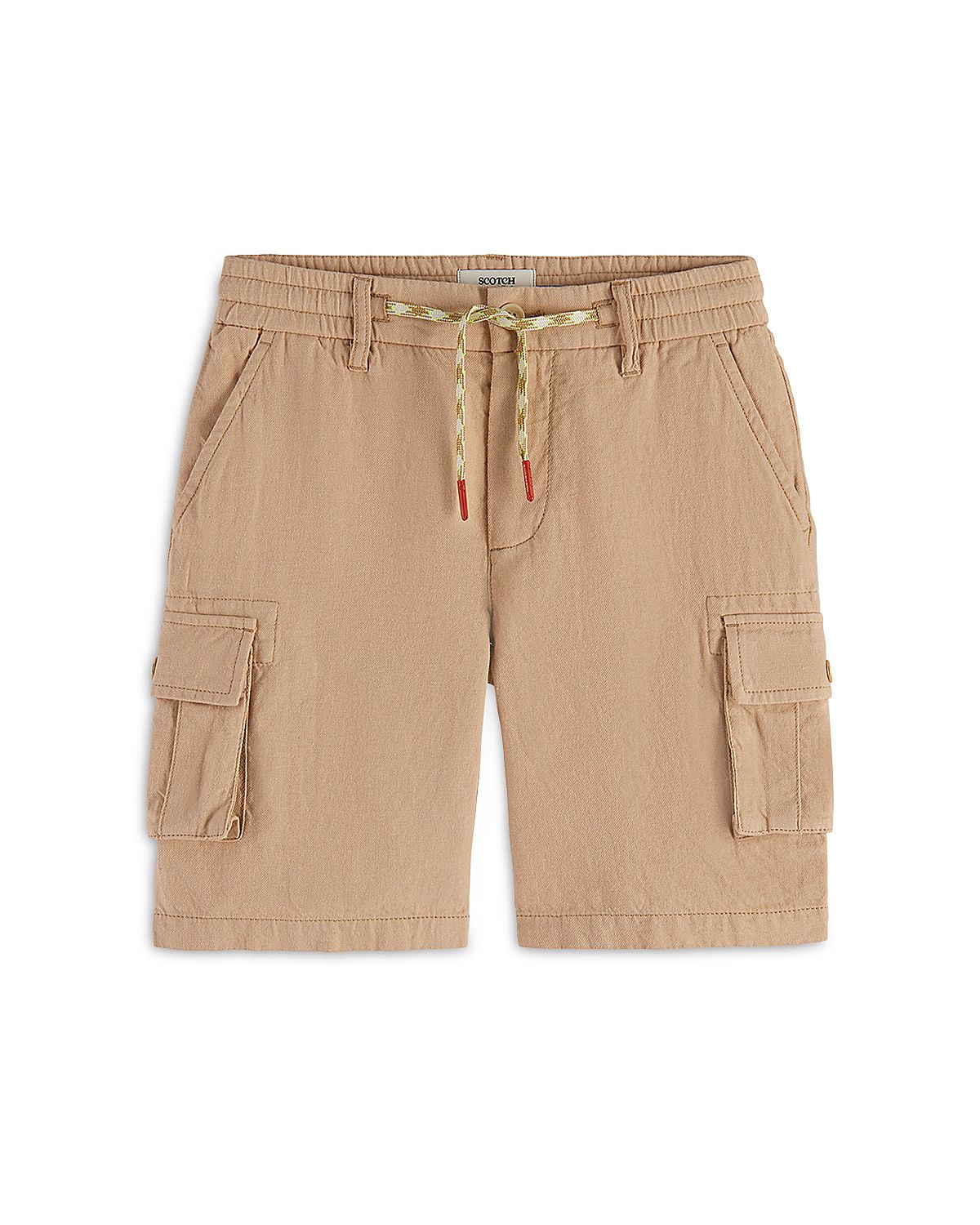 Scotch & Soda Boys' Garment Dyed Cargo Shorts - Little Kid, Big Kid