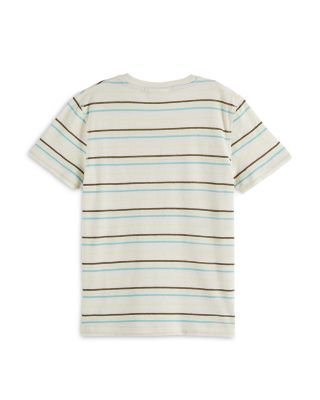 Boys' Relaxed Fit Yard Dyed Striped Tee - Little Kid, Big Kid