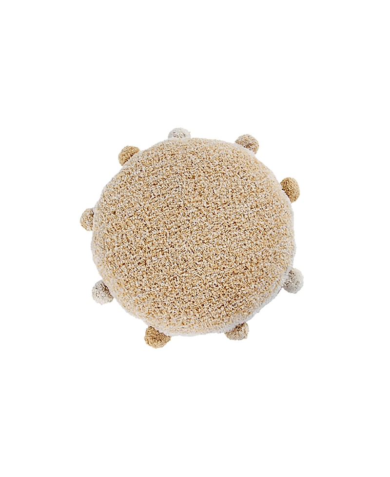 Lorena Canals Bubbly Cushion In Honey/natural