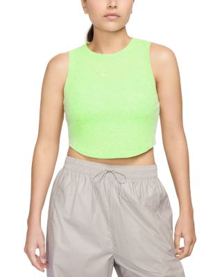 Nike - Essential Ribbed Cropped Tank Top
