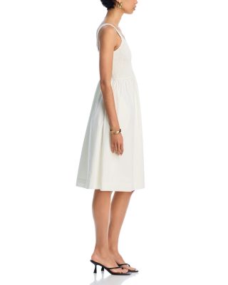 Fleur Smocked Scoop Neck Dress