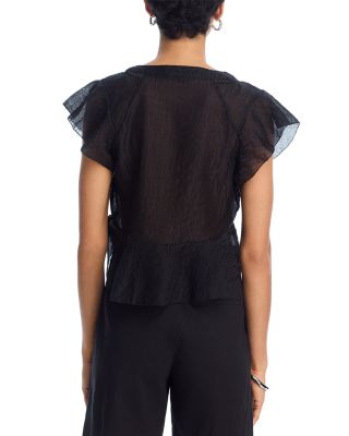 Leyla Peplum Top