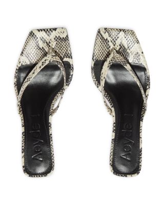 Women's Wilma Snake Embossed Sandals