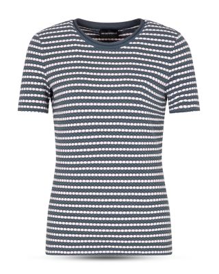 Honeycomb Jacquard Jersey Top