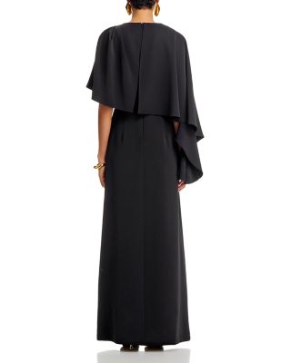Martine Cape Sleeve Gown