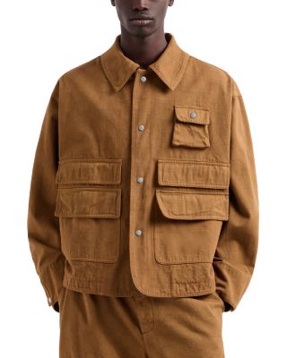 Bull Cotton Denim Multi Pocket Jacket