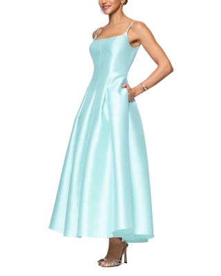 Satin Midi Dress - Exclusive