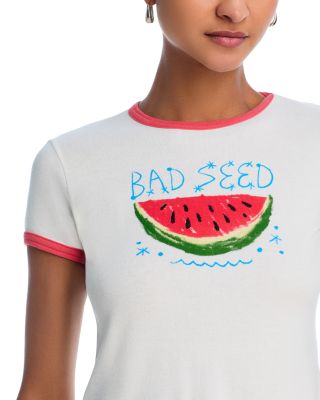 The Itty Bitty Cotton Ringer Tee