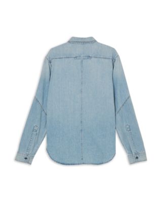 Cairo Denim Utility Shirt in Tempo