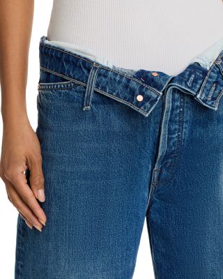 The Foldover Dodger High Rise Ankle Jeans in No Shirt No Shoes No Service