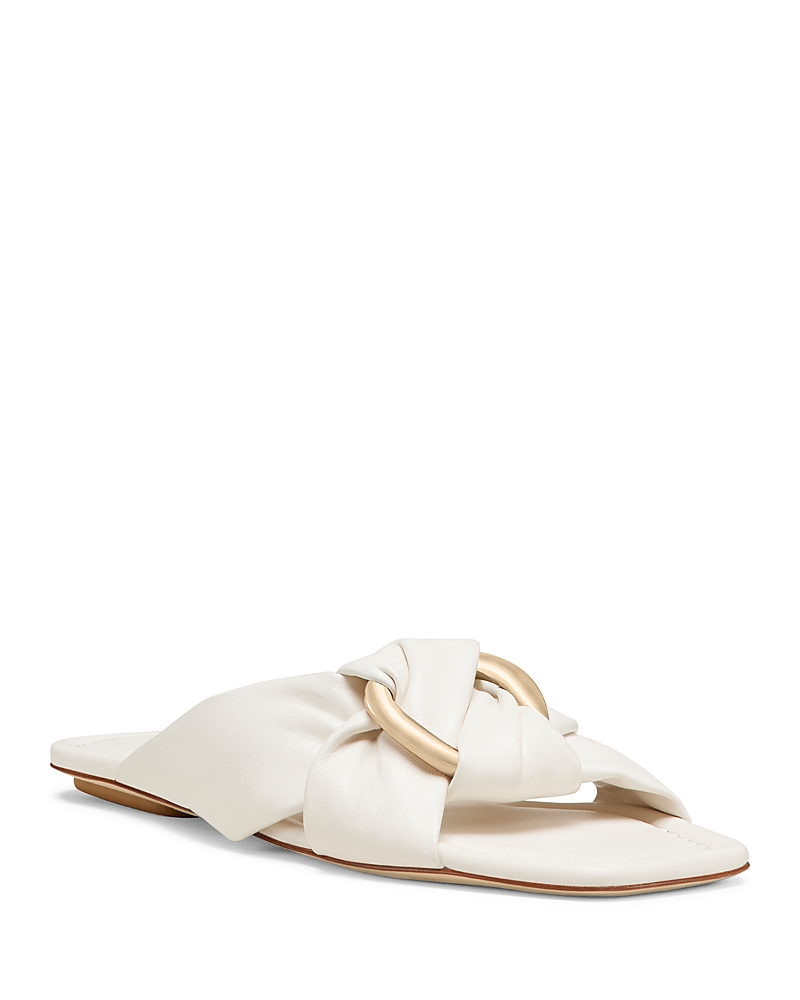Stuart Weitzman Women's Cece Slide Sandals In Cream